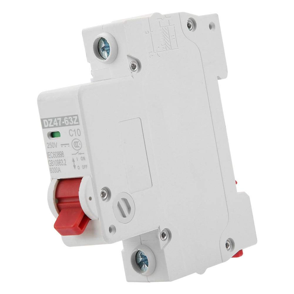 DZ47-63Z-1P 10A DC Disyuntor Protección Contra Fugas Interruptor de Aire