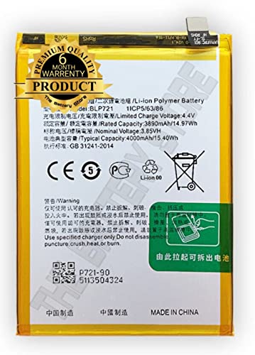 Image of THE BATTERY STORE Original Battery BLP721 for Oppo Realme C2 / BLP721 / BLP721 Battery with 6 Month Warranty and high Capacity Battery Backup. Carefully Check Your Phone Model and Purchase.(BLP721)