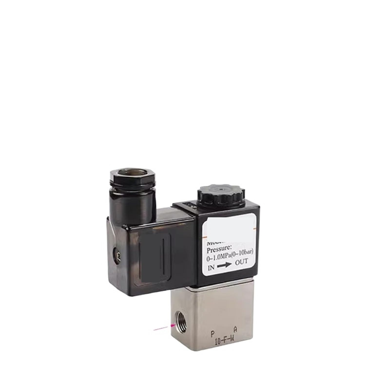 Uyqukggpsn 2V025-06 1Pcs 2V Fluid Controlvalve 2/2Way /2V025-08 Controls Solenoid Valve 12V 24V 110V 220V(,Ac 110V)