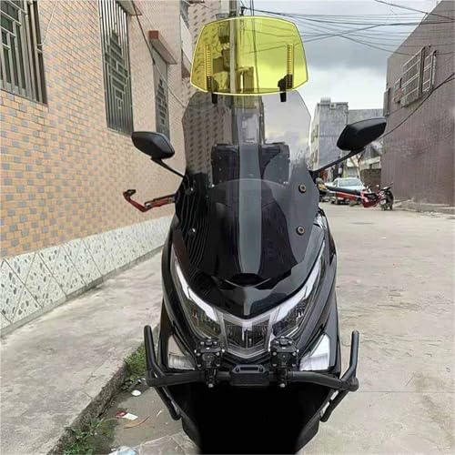 Extension pare-brise moto Yamaha Tenere 700 spoiler réglable pour voyage et route - 4