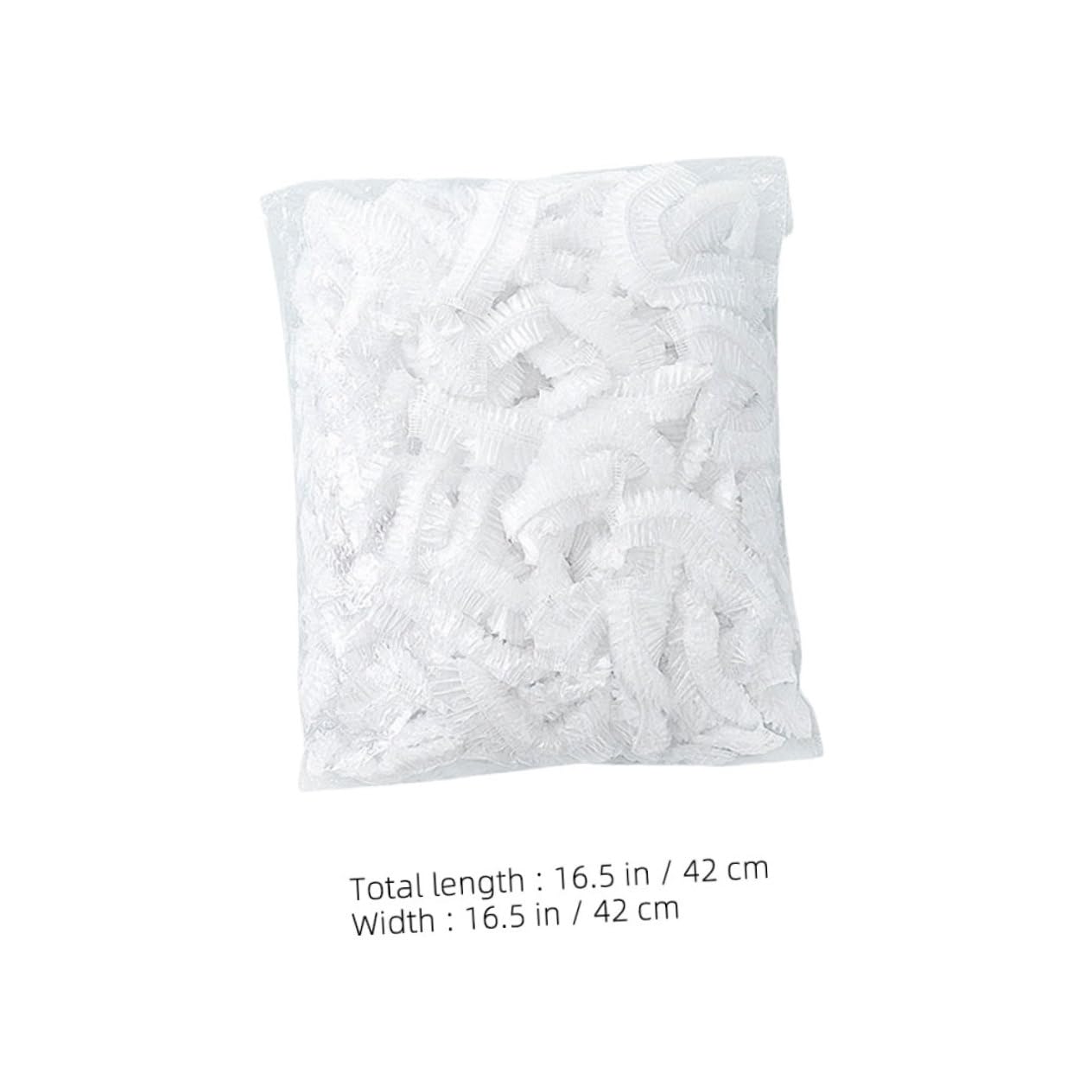 VALICLUD 100pcs Disposable Elastic Food Covers for Leftovers Stretch Bowl Covers for Storage Kitchen Fresh Keeping Bags for Bowls and Plates for Meal Prep and Outdoor Use