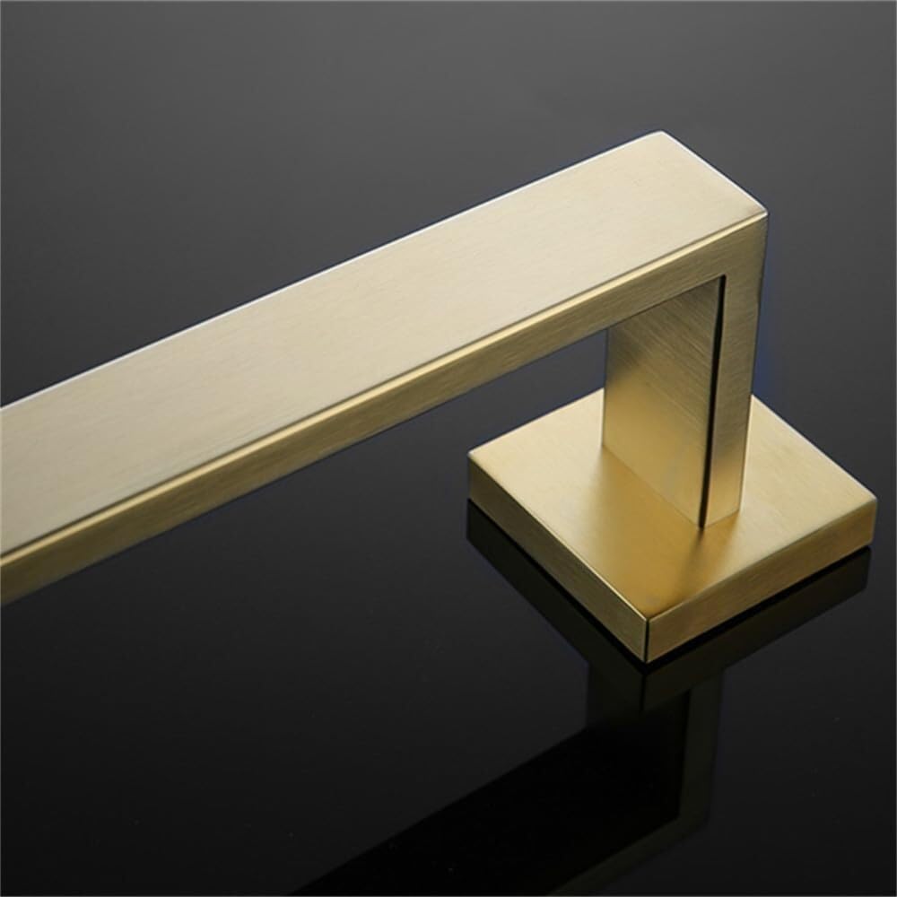 Mydelniczki, złote okucia Wieszak na ręczniki papier toaletowy wieszak mydelniczkę Szczotka(Single Towel Bar)