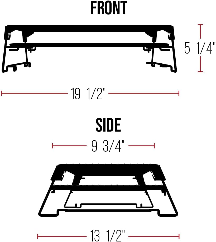 Grilla Grills Chimp Jerky Rack with 395 Square Inches Cook Space, Stainless Steel Design, Dishwasher Friendly for Grilling, BBQ, Jerky, Wings