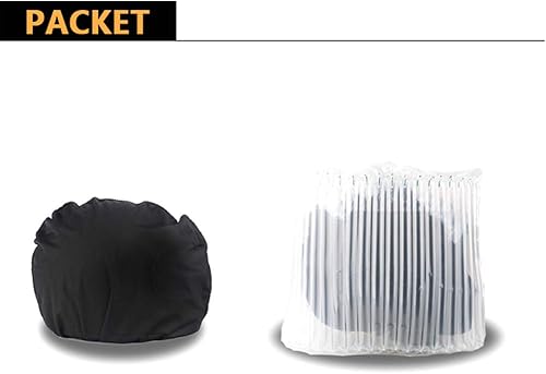 Miniatura 6 de Casco de motocicleta de cara completa de fibra de carbono, casco de carreras de motocross, ATV negro mate