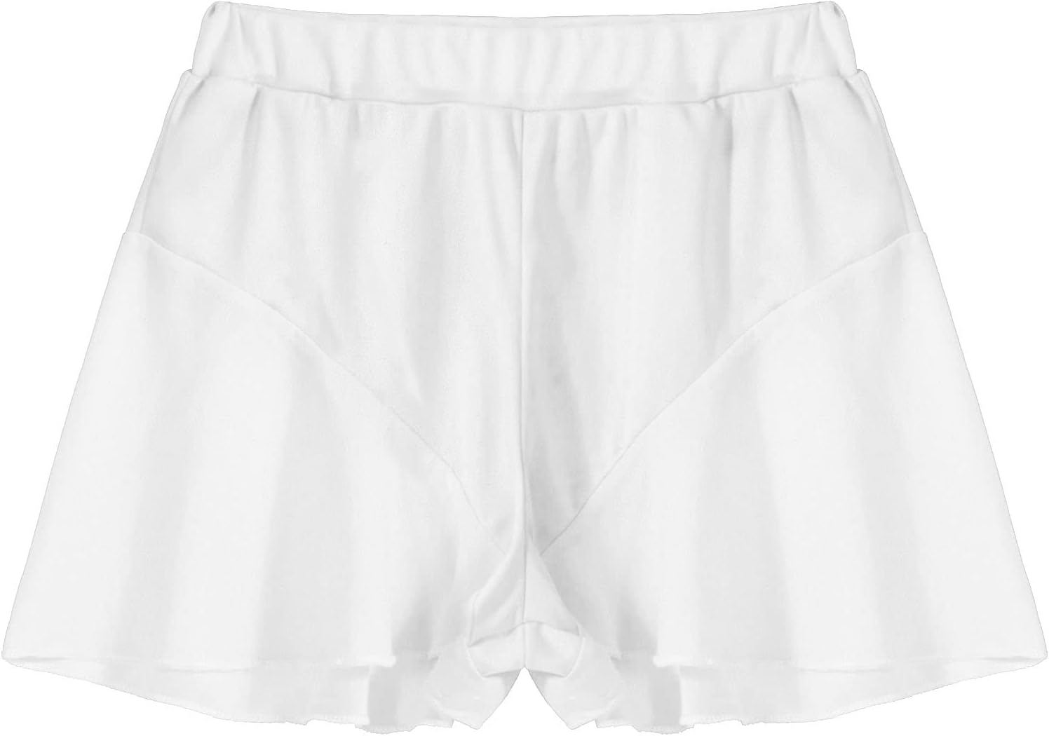 Dance Shorts for Women 2021 Summer Sexy High Waist Ruffled Shorts Hot Pants Mini Tight Bikini Shorts