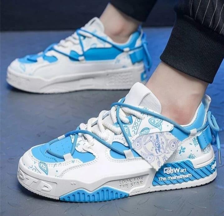 Image of AIRBELL Comfort Summer Trendy Walking Outdoor Men Shoes Style Casual Lace Up Shoes for Men Comfortable Casual for Boys Lightweight Casual Shoes for Men