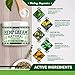 Haley Organics Hemp Cream - Made in USA - Natural Hemp Oil Extract Cream - for Discomfort in Knees, Back, Elbow and Joint - Muscle Cream infused with Arnica Extract oil, MSM and Menthol - 4 Fl Oz