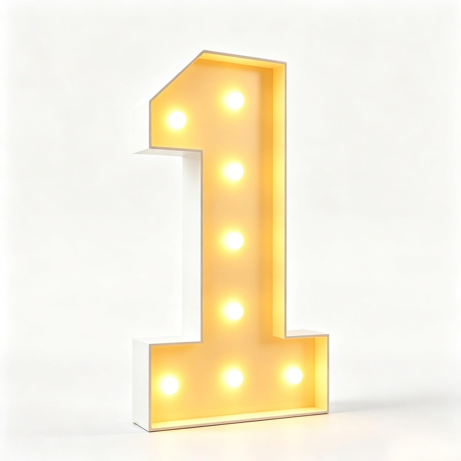 4FT Marquee Letters LED Light Up Letter(Number 1)