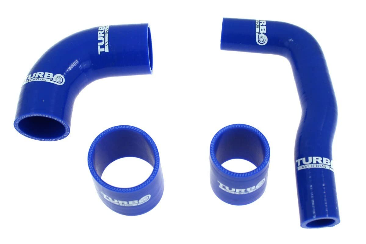 Sport Blue Silicone Hoses Kit Compatible WithSubaru Impreza 1997-1998 Gc8 Gf8 Ej20 Wrx Sti E-2848 De