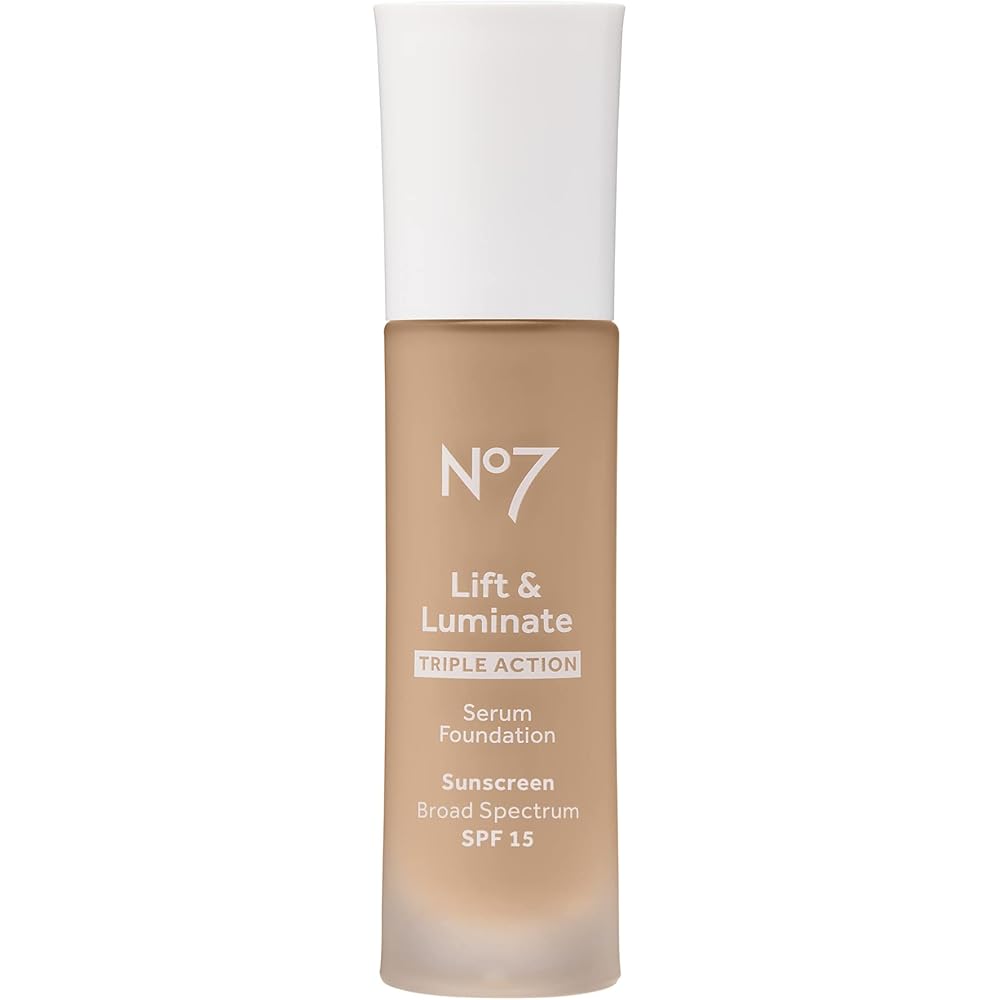 3/mo Finance No7 Lift & Luminate Triple Action Serum Foundation Warm Ivory Liquid