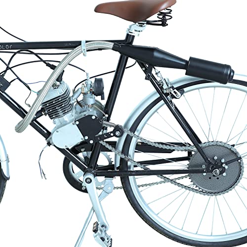 image for YOXUFA Flexible 2 Stroke Exhaust Muffler Silencer + Chain Tensioner Ad