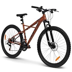 Huffy Mountainbike Bicicleta de montaña Korros 27,...: La Huffy Korros es la bicicleta de montaña perfecta de 21 velocidades Llantas de aleación de 27,5" y cambio Shimano Adecuado para ciclistas a partir de aprox. 14 años hasta adultos a partir de una estatura de 153 cm Adecuado para terrenos variados Co...