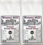 French Bread Flour for Wessex Mill– 1.5kg (Pack of 2) | Perfect for Artisan Baking