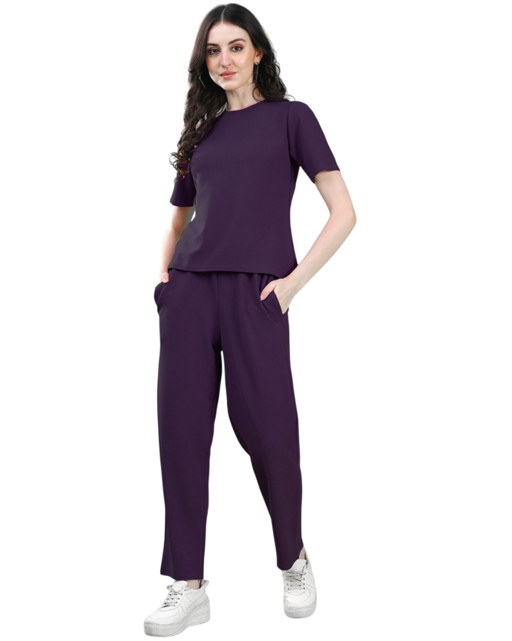 vj fashion Women's Cotton Lycra Tie-Dye Payjama Set|Co-ord Set|Night Suit Set |Night Dress |Lounge Wear|Full Pair Set for Women Night Dress-picture-41