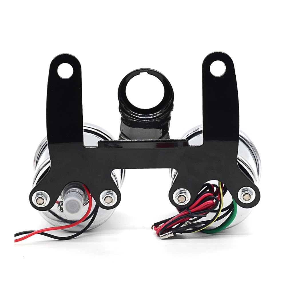 Contagiri contachilometri Contachilometri Per Motocicletta Contagiri Contachilometri Retroilluminato A LED Contagiri E Contagiri Tachimetro Indicatore Universale