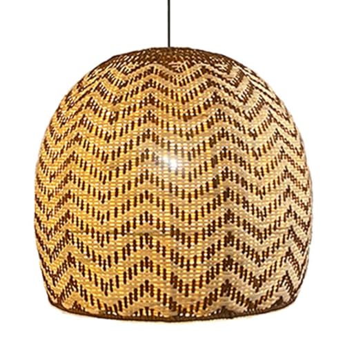 Lustre en rotin wabi-sabi pour illuminer votre salle à manger avec élégance