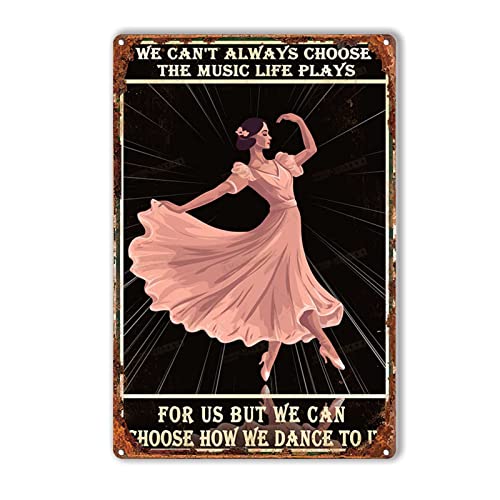 TSEZLOJH Vintage Metal tin Sign We Can Choose How We