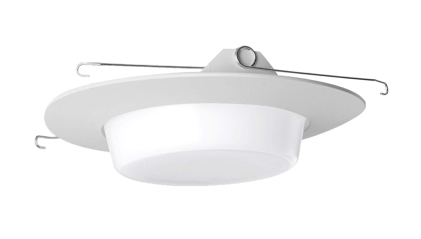 NICOR Lighting 17509 Recessed Light Trim, 6-Inch, White