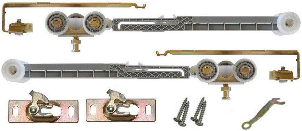 Pocket Door 3- Wheel Ball Bearing Soft Close and Soft Open