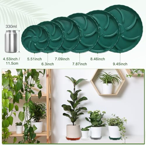 Bac d'égouttement pour pot de fleurs soucoupes plastique 20cm