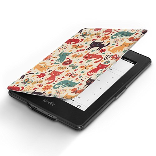 Image of MOCA Compatible Case Cover for All New Kindle 10th Gen 2019 Release case Cover with Auto Wake Sleep fits Amazon All New Kindle 2019 case Cover (Colorful Cats)