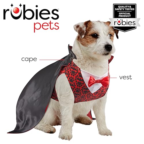 Disfraz de Vampiro para Perros o Gatos, Mediano miniatura 2