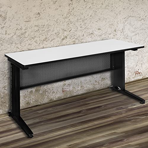 Regency Black Fusion Modesty Panel for 72\" Desk - Thumbnail 2