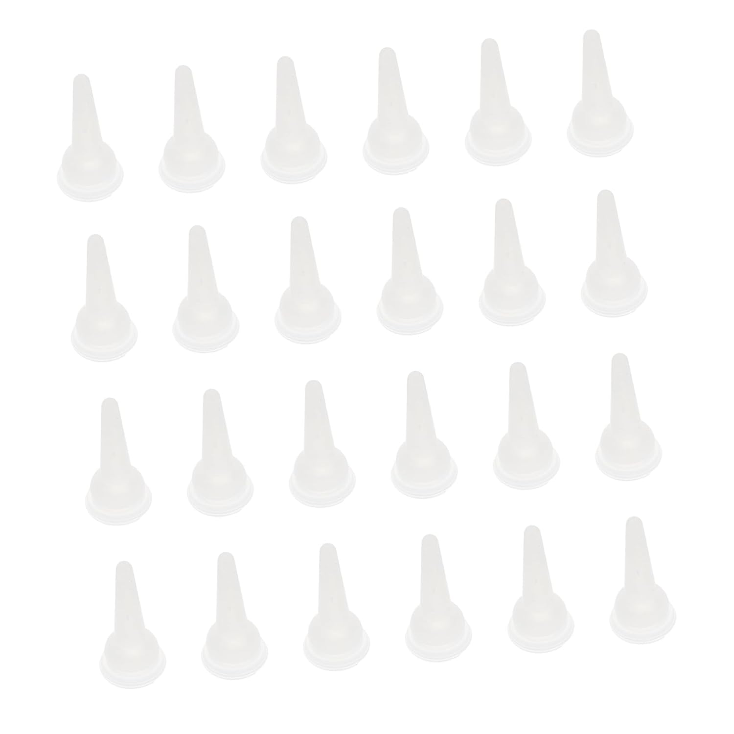 40pcs Safe Silicone Pet Feeding Nipples for Animals Lightweight Portable Design for Puppies and Kittens for Nursing and Pet Supplies