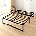 Zinus ABEL 14 Inch Platform Bed Frame, Steel Slat Support, Easy Assembly, No Box Spring Needed, Eco Friendly WonderBox(TM) Packaging, Black, Queen