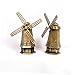 Zerodeko Zinc Alloy Windmill Model Unique Decorative Metal Windmill for Bedroom Home Office Friends Family Charming Ornament for All Spaces