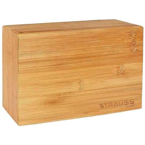 Strauss High Density EVA Foam Yoga Block for Improve Strength| Flexibility|Yoga Brick Support, (Multicolor)