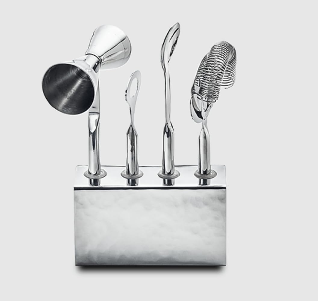 Mary Jurek Design Tipton Bar Tool Set, Stainless Steel