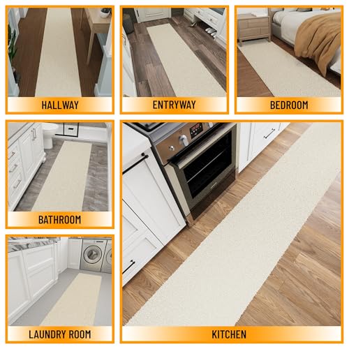 Ottomanson Tapete Shag 2' x 10' con respaldo antideslizante miniatura 3