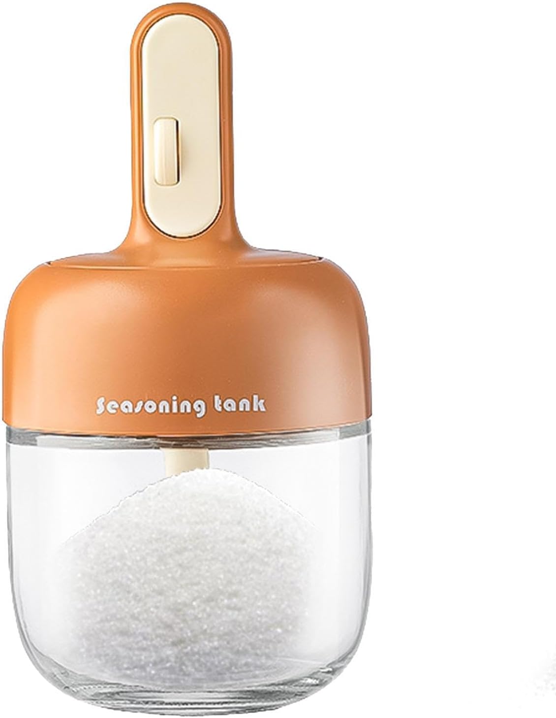Seasoning Box Small Size Retractable Spoon Integrated Design