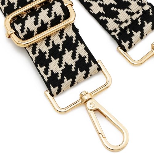 Image of ZOOEASS Wide Shoulder Strap Adjustable Replacement Belt Guitar Style Crossbody Bag Handbag Strap Multicolor Canvas Straps(Wide:1.5in)(Color22)