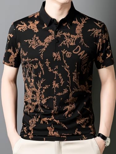 Image of TAGAS Men TAGAS Mens Polo T-Shirt || Men's Color Polo Tshirt | Short Sleeve Casual Pullover with Collar |Casual Wear for Men | Mens Regular FIT T-Shirts