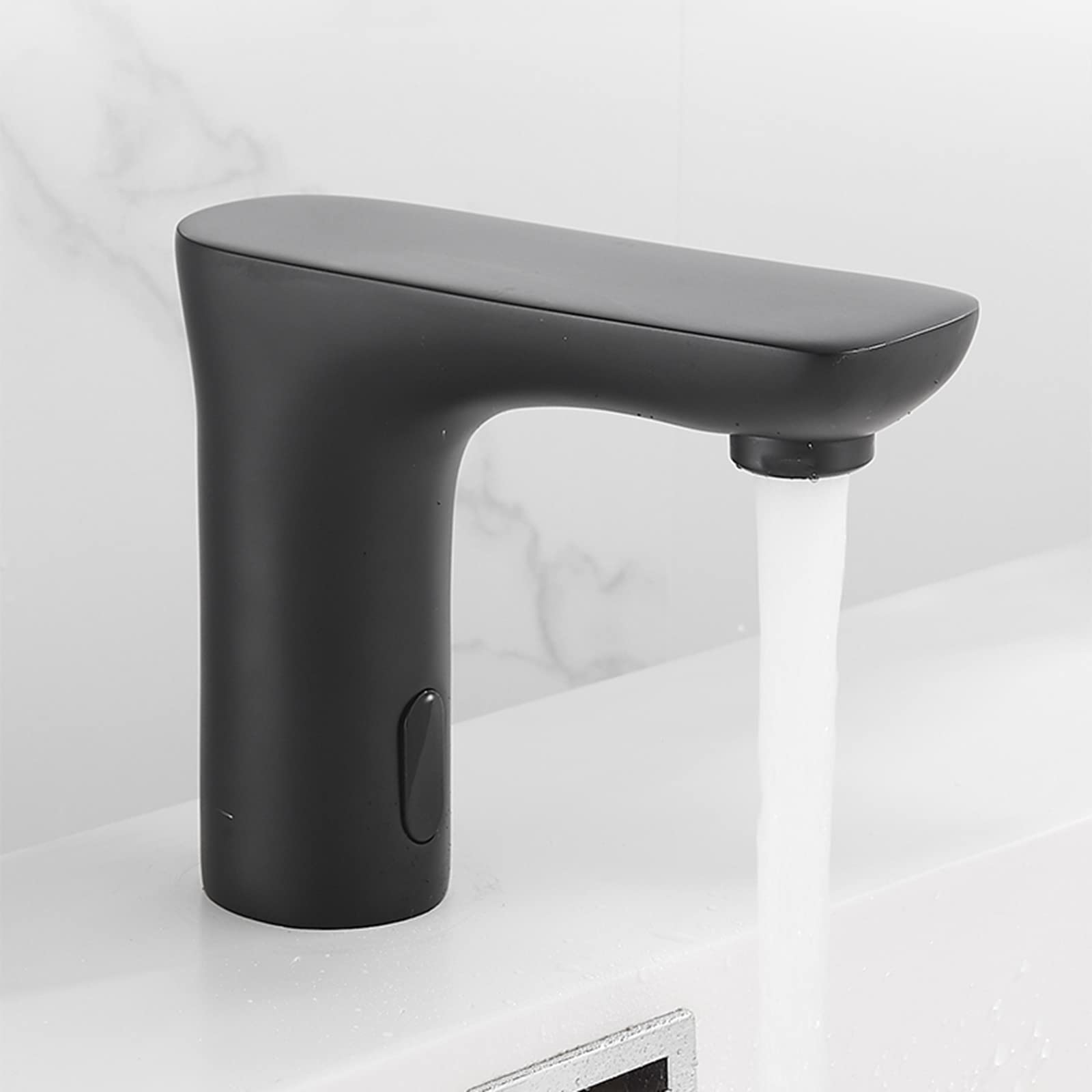Robinet d'évier à capteur automatique sans contact pour une salle de bain propre