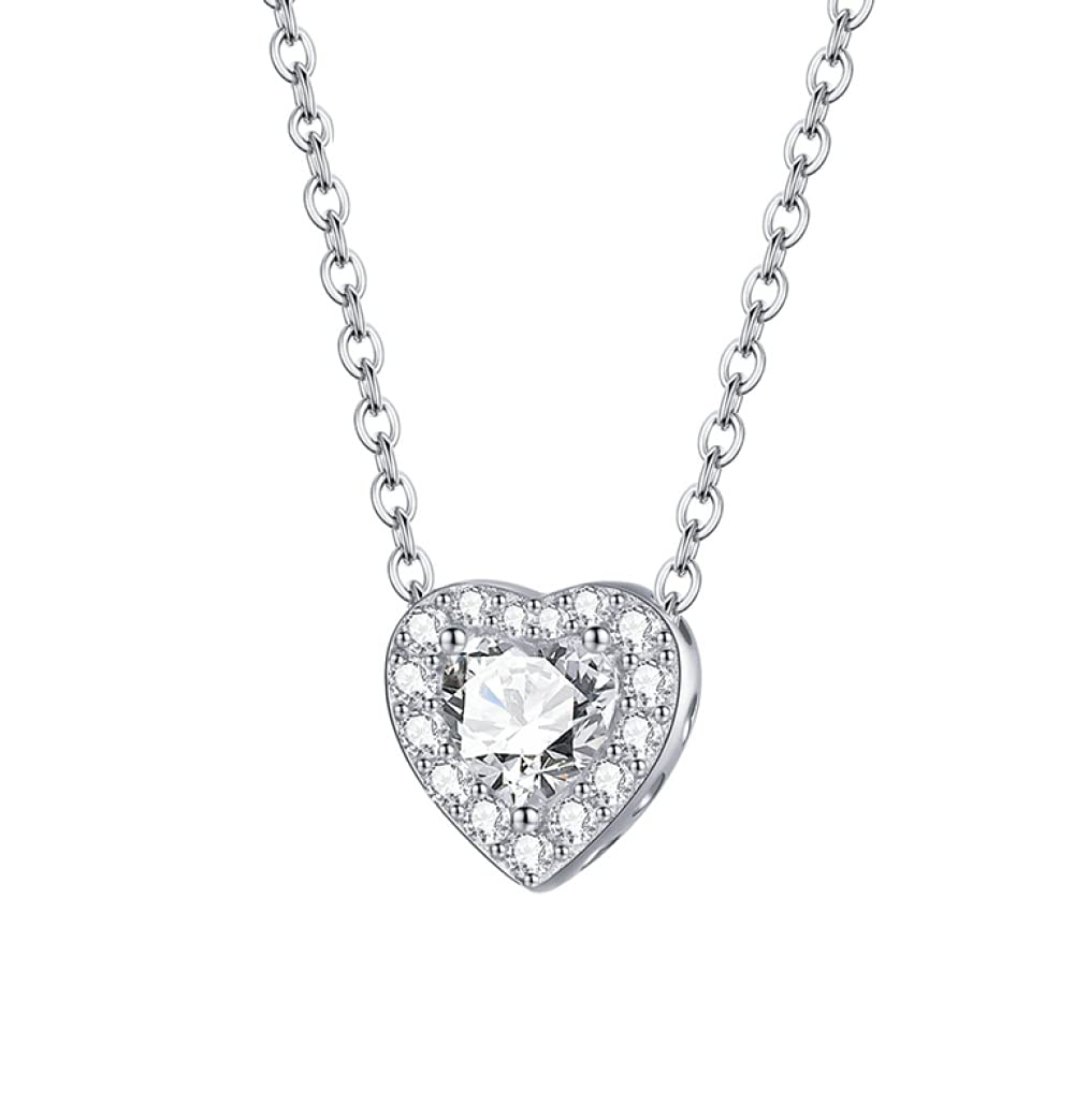 Collier d'amour brillant pour éviter les décolletés ternes au mariage