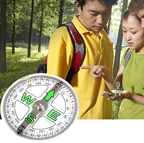 Brújula Ausuky portátil para camping y senderismo miniatura 6