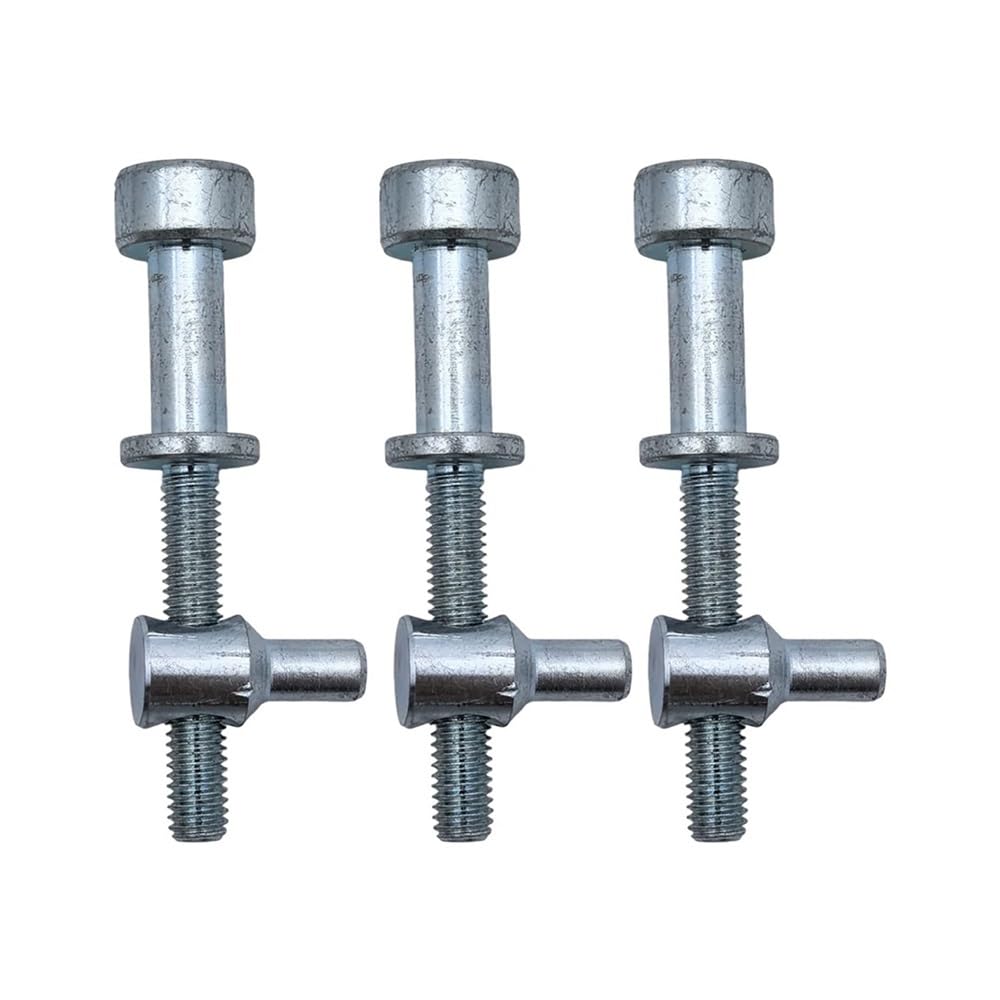 Kit de tornillos de ajuste de tensor de cadena para motosierra 028 MS380 038 AV Super 011 012 009 – 2 pulgadas de longitud, paquete de 3