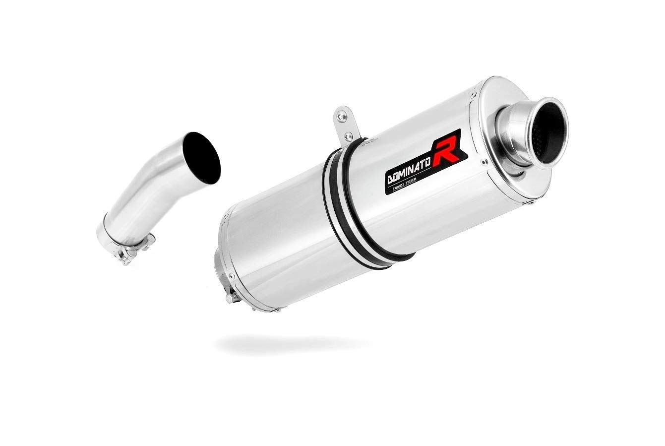 DOMINATOR F 800 GS Escape Moto Deportivo Oval Silenciador Exhaust Racing Slip-on 2008 2009 2010 2011 2012 2013 2014 2015 2016