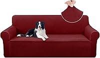 Vista 19 de U-NICE HOME Fundas de Terciopelo para Silla y Sofá Elásticas, Funda Elástica para Sofá, Protector de Muebles, Funda para Sofá para Perros
