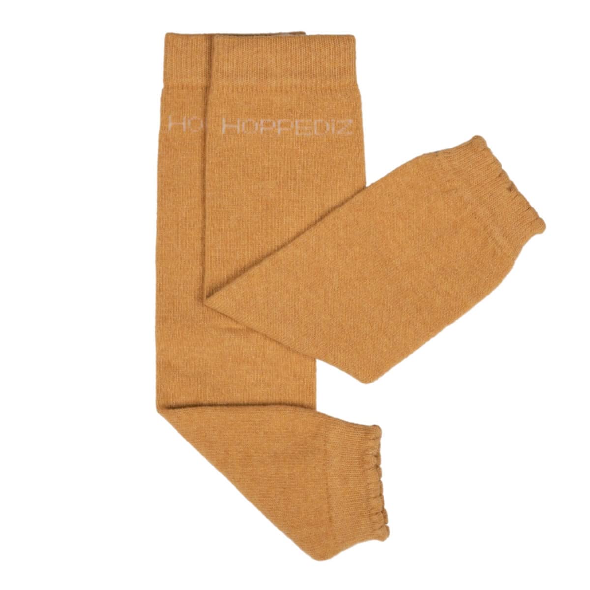 Hoppediz Babystulpen aus Kashmir/Merinowolle in Gold