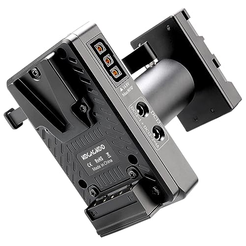 Andoer V-Lock V Mount Battery Plate To BP-U Dummy Battery Adapter Andoer V-Lock V Mount Battery Plate To BP-U Dummy Battery Adapter