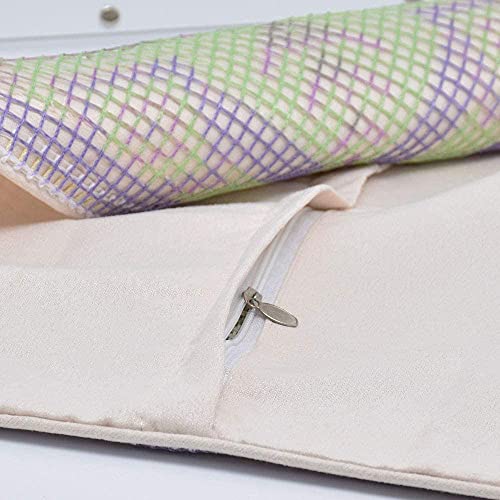Image of Ylkgogo Latch Hook Pillow Kit for Adults Beginners DIY Throw Pillow Cover Crochet Yarn Kits Printed Canvas Halloween Pattern Sofa Decor 17 inch x 17 inch