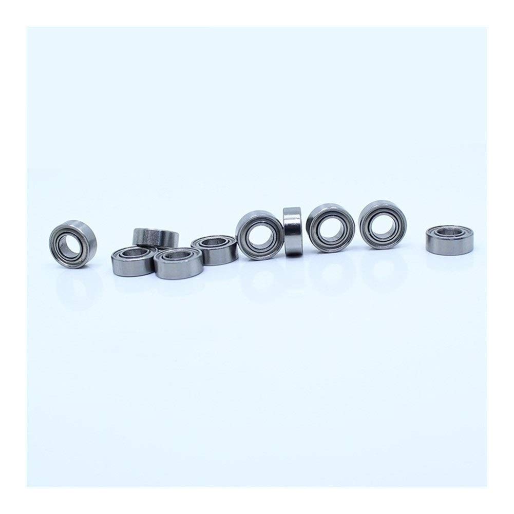 LHNBGTUIW MR84ZZ 4X8X3mm Miniature Ball Bearings WML4008ZZ L-840ZZ ABEC-1 Deep Groove Bearing
