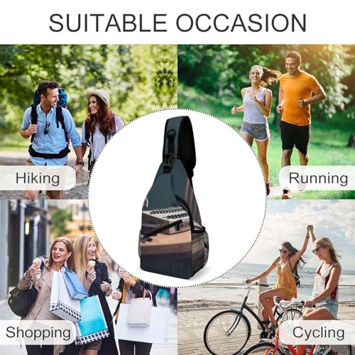 Bolso bandolera cruzado para hombre y mujer miniatura 6