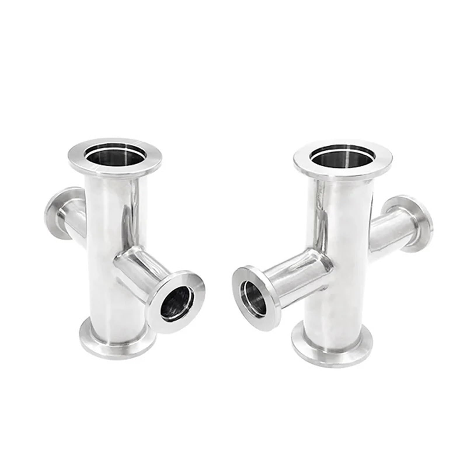 KF16 KF25 KF40 KF50 304 Acciaio inossidabile KF Vuoto Croce 4 Vie Raccordo Adattatore Accoppiamento(KF40-KF16)