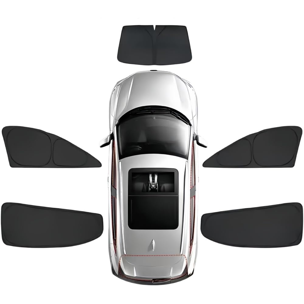 Tendine Parasole Auto Bambini per Peugeot 3008 2013-2016, Parasole per Finestrini Auto Protezione Solare Auto Tende Oscuranti Vetri Auto Parasole de Auto Magnetiche,D