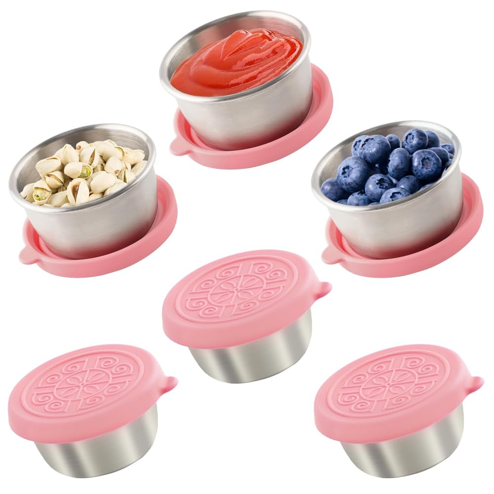CTRLZS Salad Sauce Container Salad Sauce Container with Lid Small Leak-Proof Reusable Salad Dressing Container